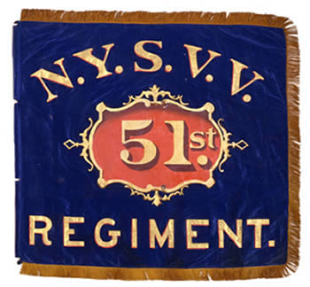 [Flag of the 51st Regiment, New York Volunteers]